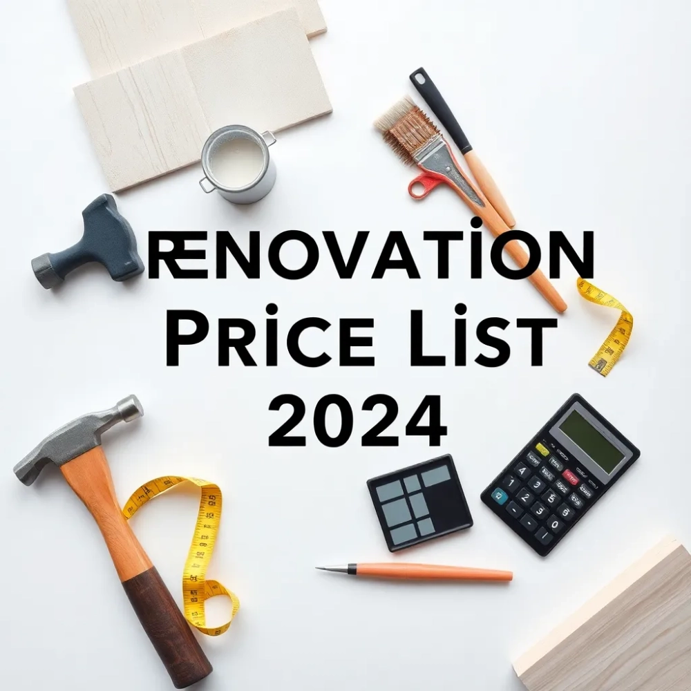 Cennik usług remontowych 2024 Kraków
