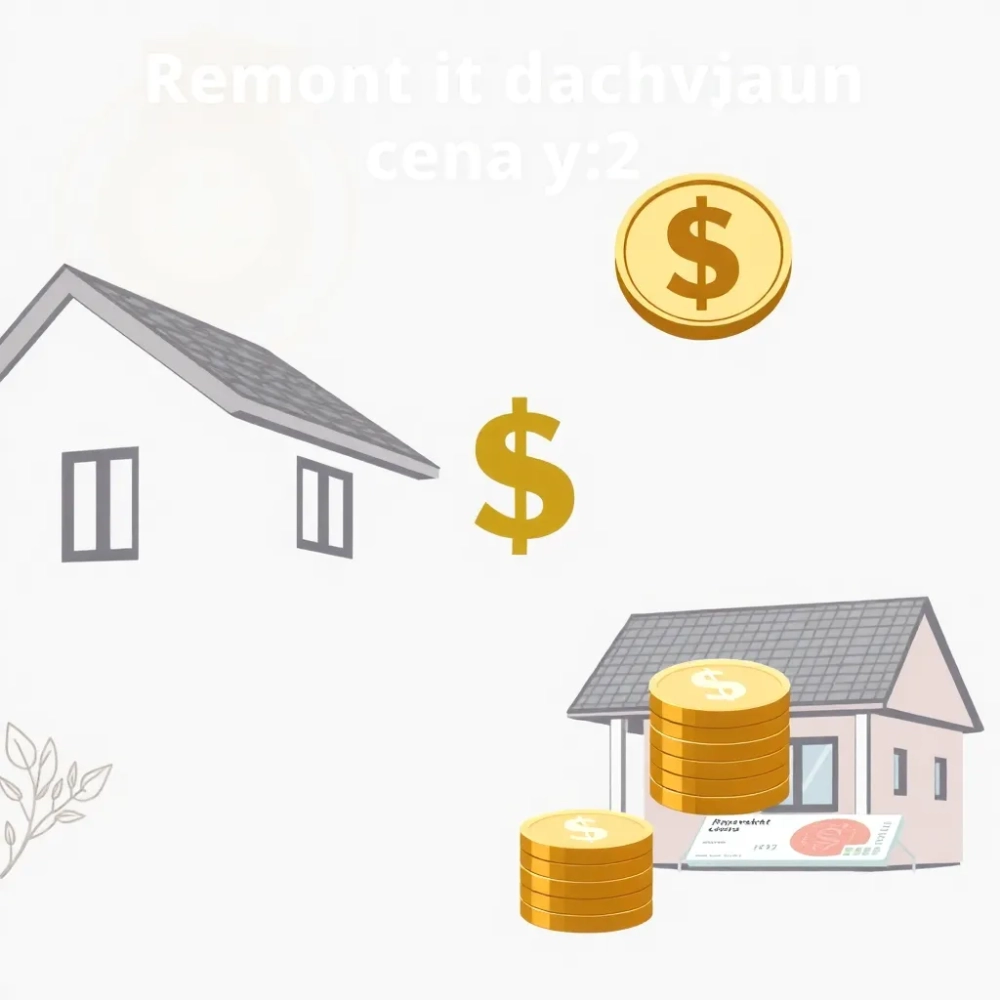 Remont dachu cena za m2